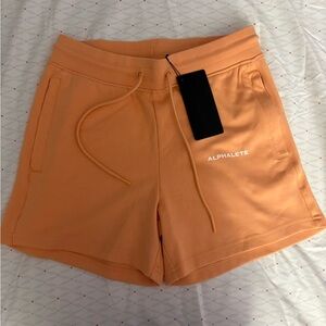 Alphalete Women's Peach Athletic Shorts